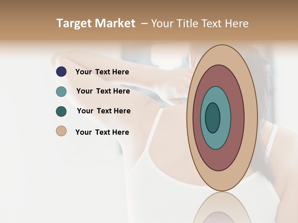 Tshirt Sore Massage PowerPoint Template