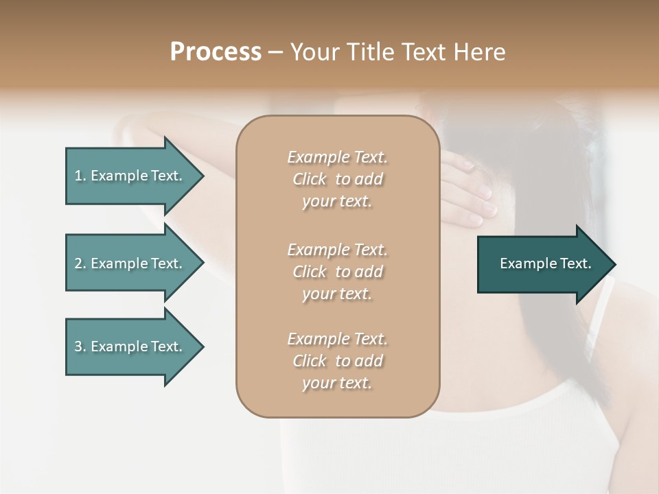 Tshirt Sore Massage PowerPoint Template