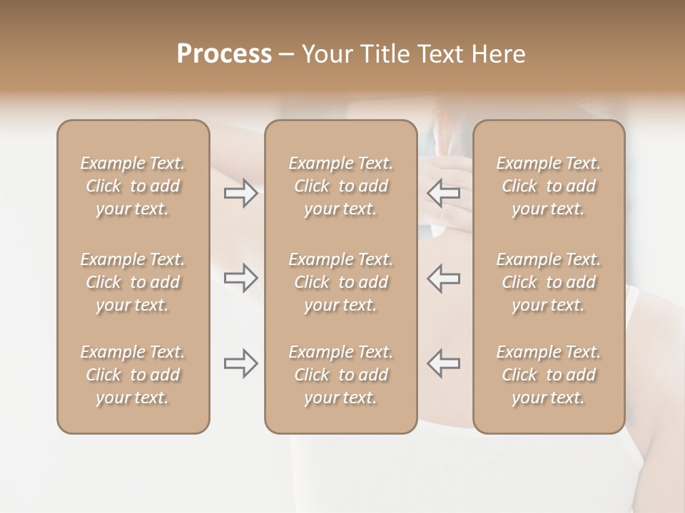 Tshirt Sore Massage PowerPoint Template