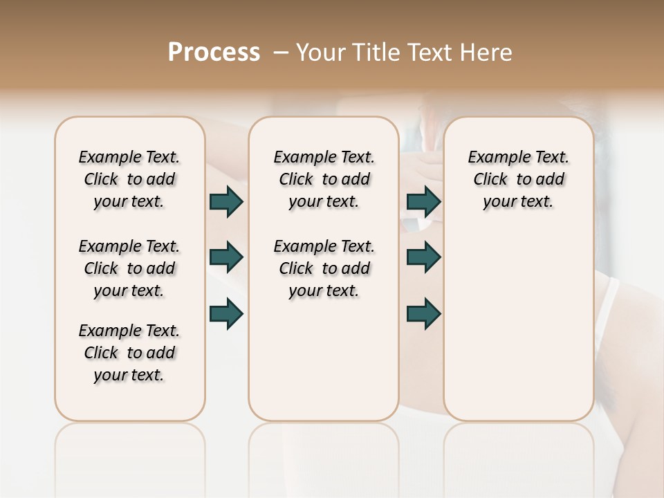 Tshirt Sore Massage PowerPoint Template