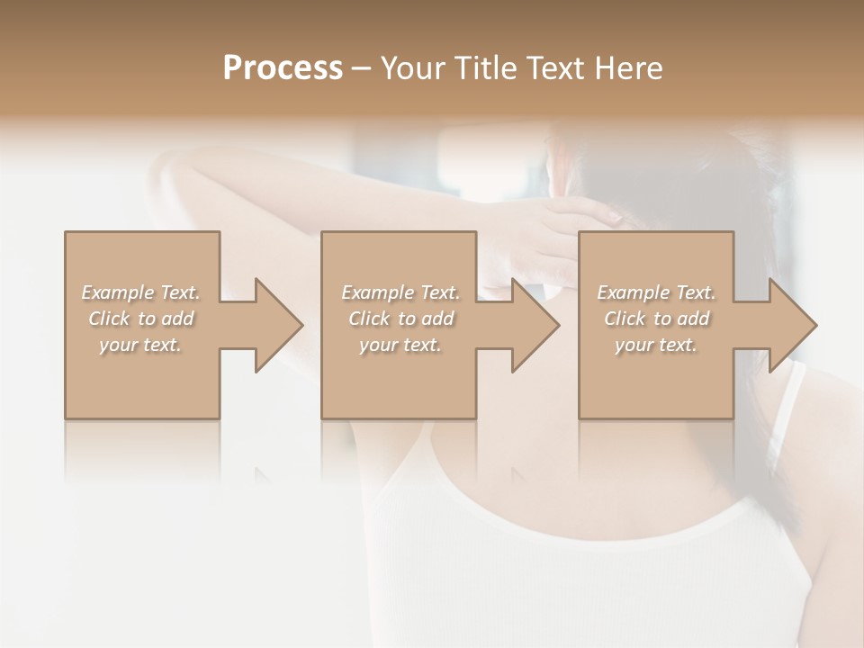 Tshirt Sore Massage PowerPoint Template