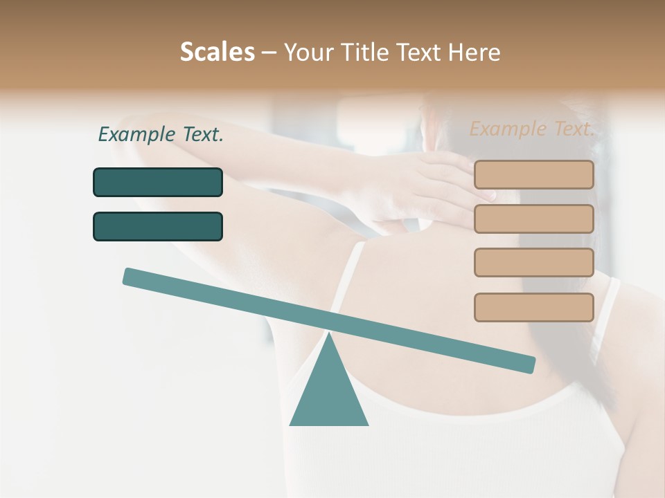 Tshirt Sore Massage PowerPoint Template