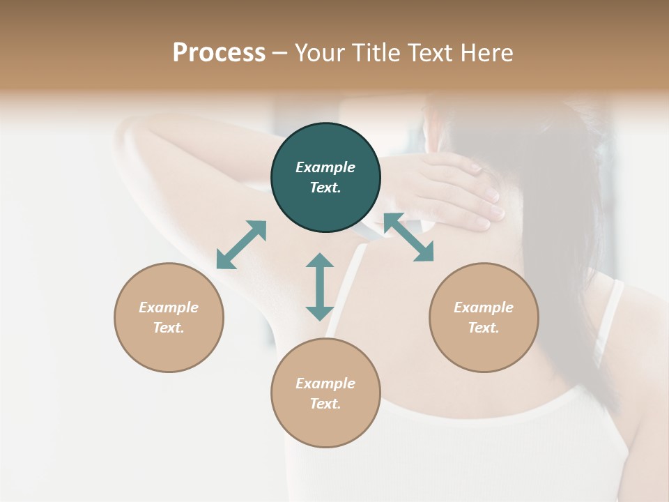 Tshirt Sore Massage PowerPoint Template