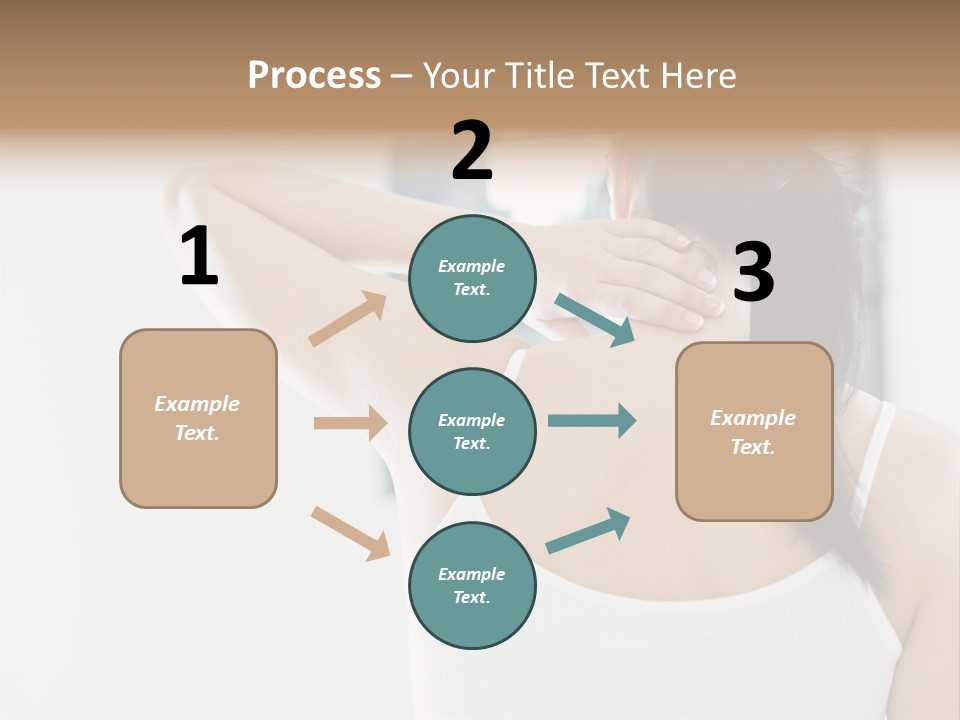 Tshirt Sore Massage PowerPoint Template