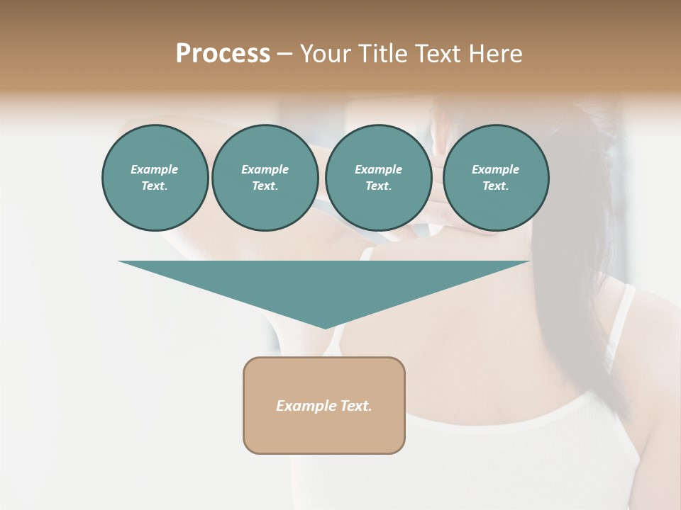 Tshirt Sore Massage PowerPoint Template