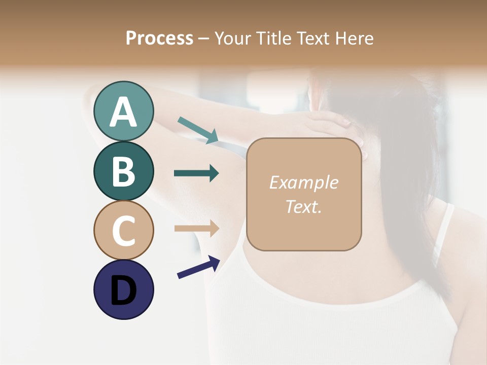 Tshirt Sore Massage PowerPoint Template