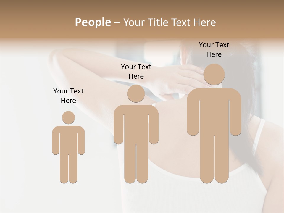 Tshirt Sore Massage PowerPoint Template