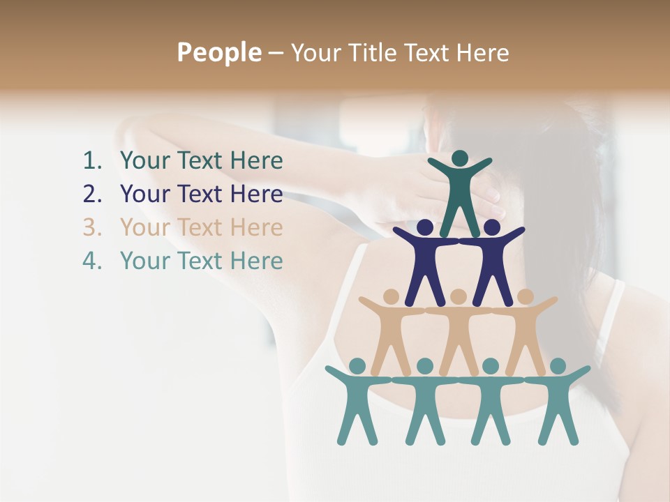 Tshirt Sore Massage PowerPoint Template