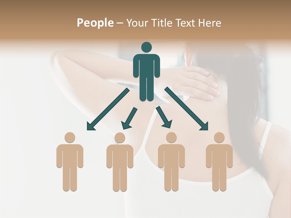 Tshirt Sore Massage PowerPoint Template