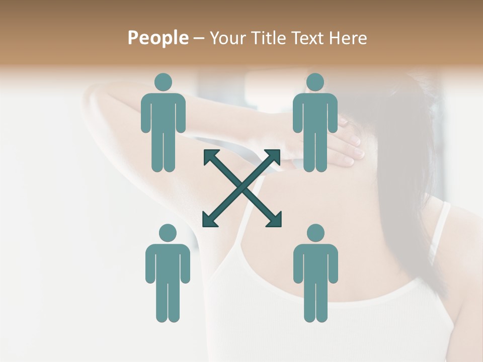 Tshirt Sore Massage PowerPoint Template