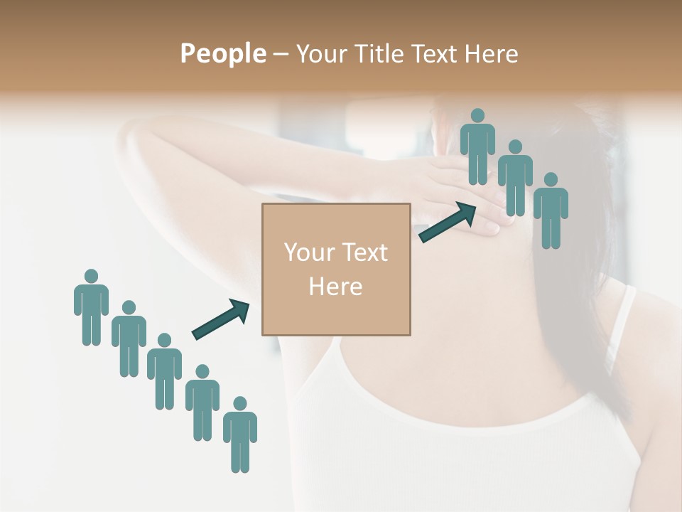 Tshirt Sore Massage PowerPoint Template