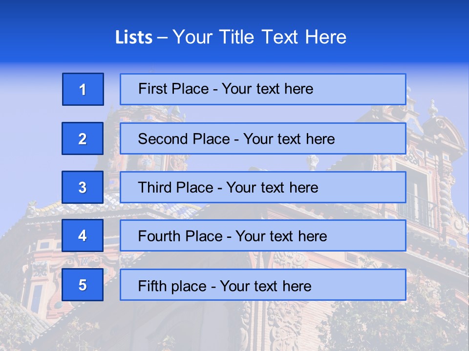 Spain Tourism Andalusien PowerPoint Template