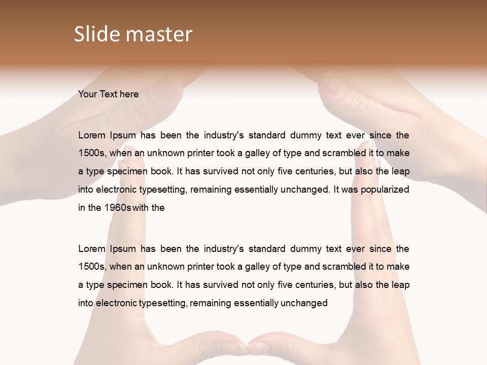 Loss Pink Front PowerPoint Template