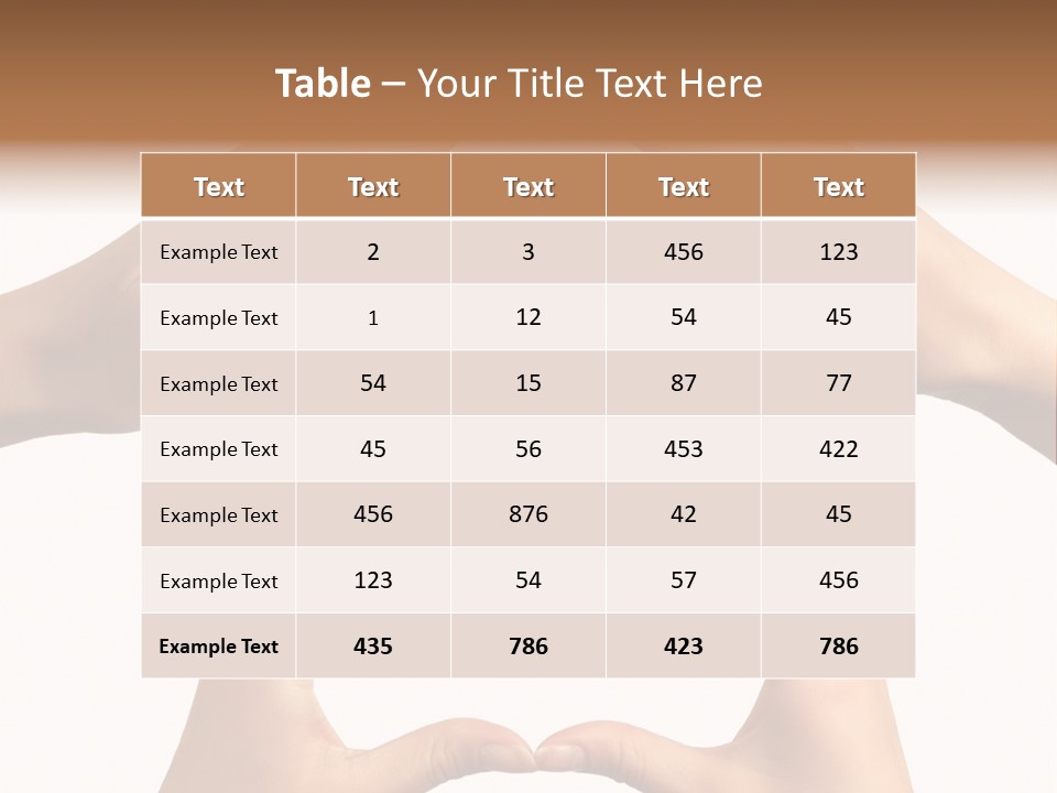 Loss Pink Front PowerPoint Template