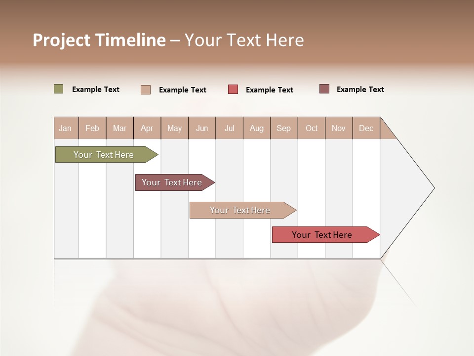 Seasons Pink Shoe PowerPoint Template