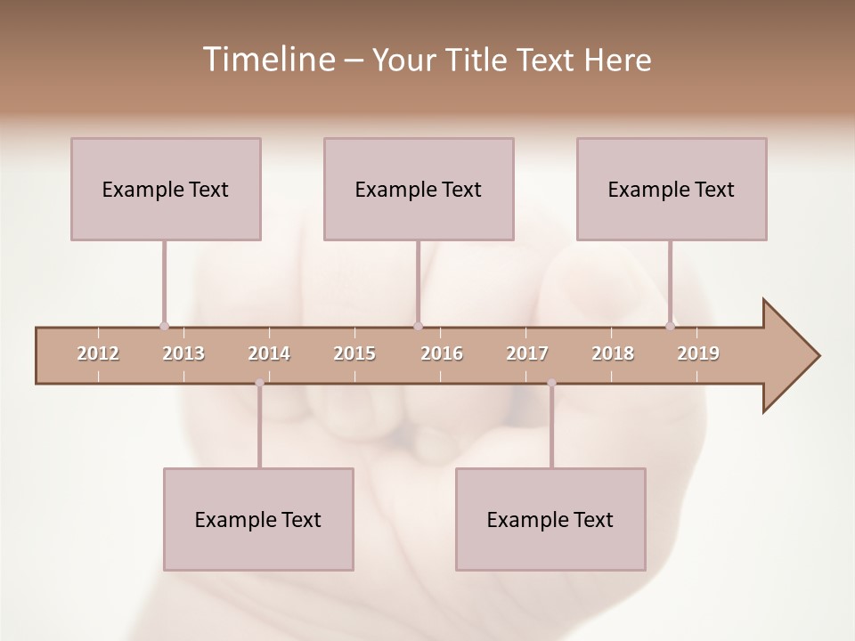 Seasons Pink Shoe PowerPoint Template