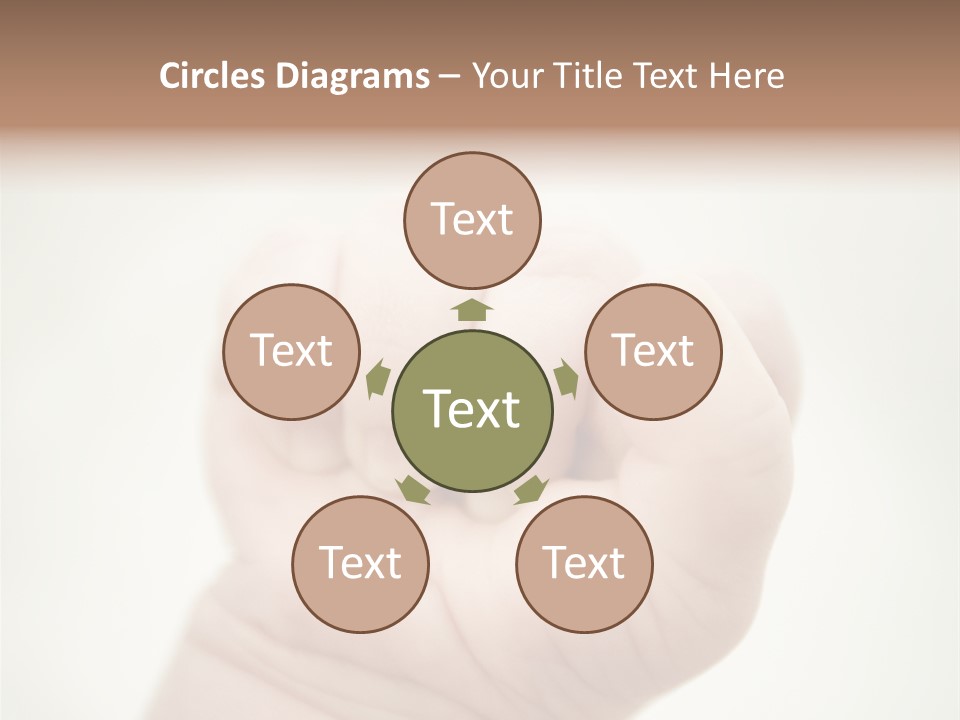 Seasons Pink Shoe PowerPoint Template