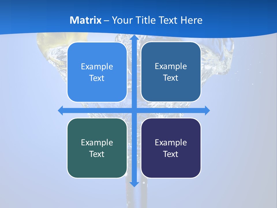 Refreshment Nature Gin PowerPoint Template