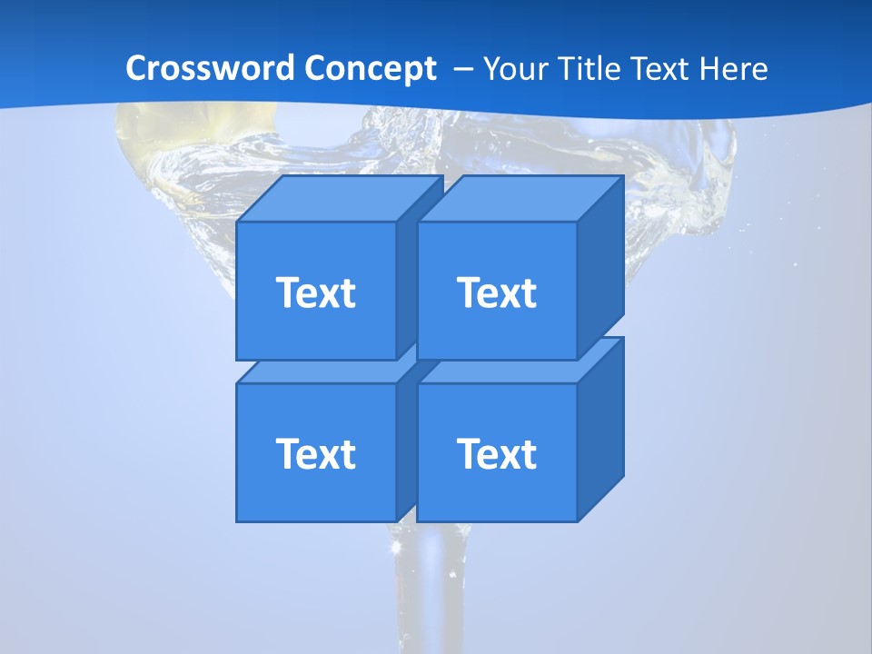 Refreshment Nature Gin PowerPoint Template