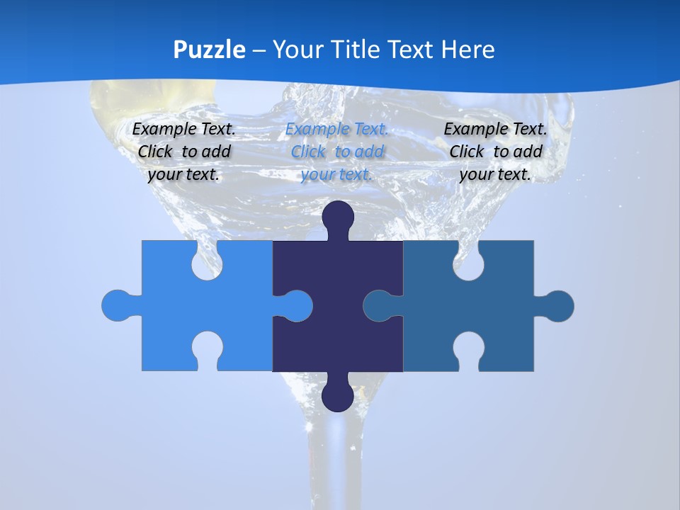 Refreshment Nature Gin PowerPoint Template