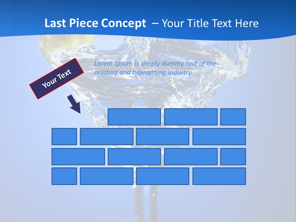 Refreshment Nature Gin PowerPoint Template
