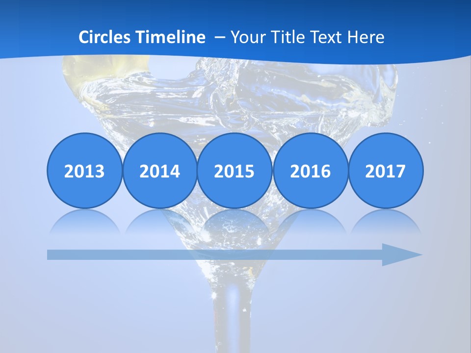 Refreshment Nature Gin PowerPoint Template