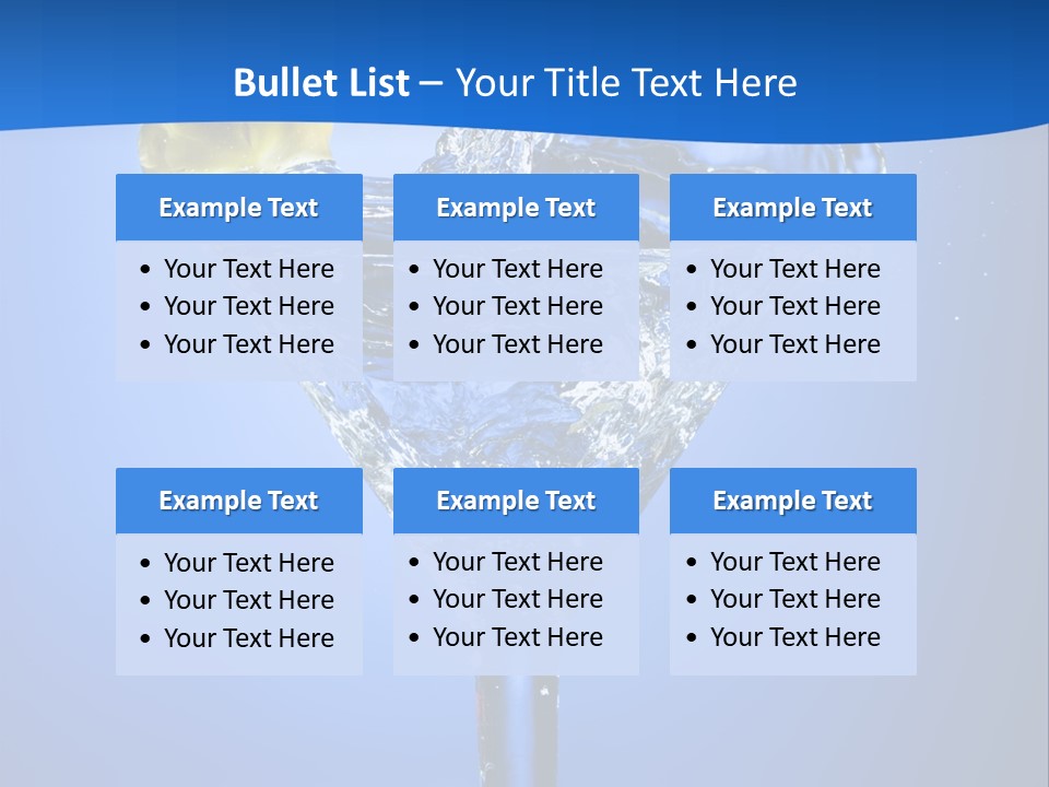 Refreshment Nature Gin PowerPoint Template