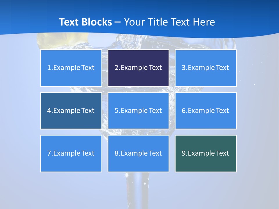 Refreshment Nature Gin PowerPoint Template
