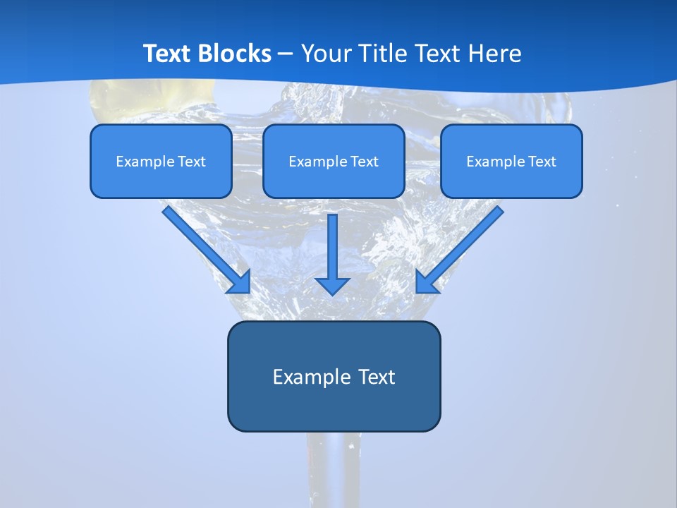 Refreshment Nature Gin PowerPoint Template