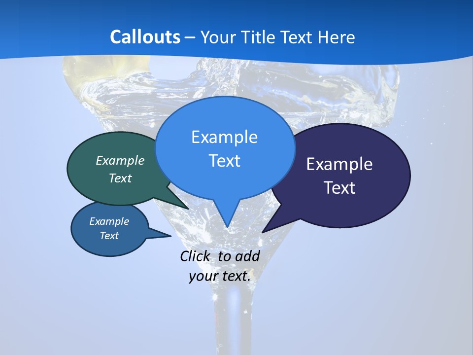 Refreshment Nature Gin PowerPoint Template