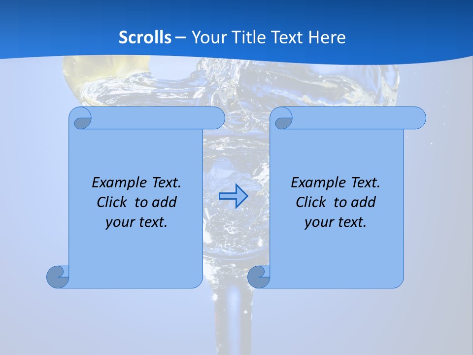 Refreshment Nature Gin PowerPoint Template