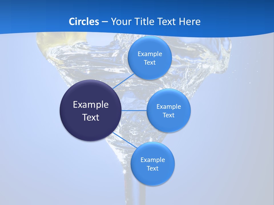 Refreshment Nature Gin PowerPoint Template