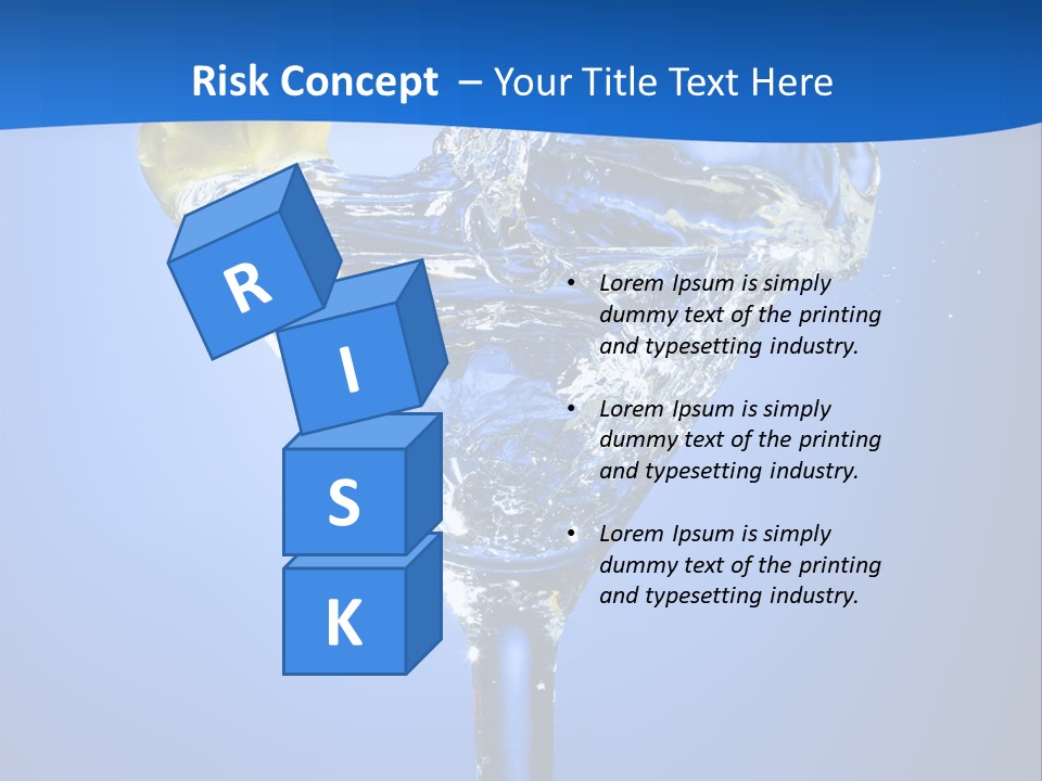 Refreshment Nature Gin PowerPoint Template