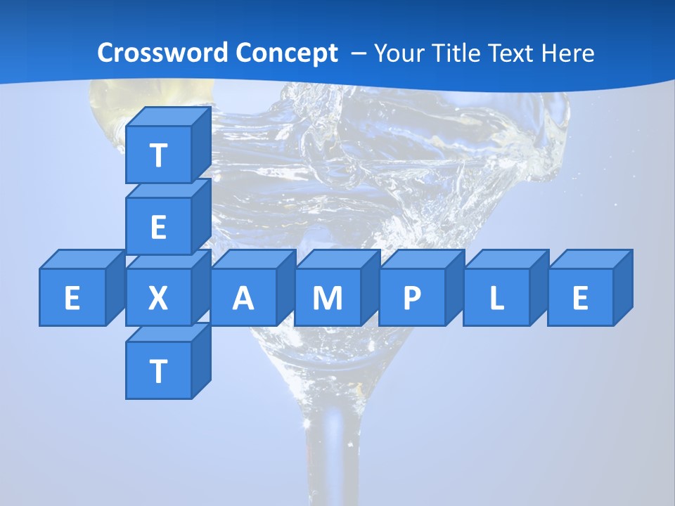 Refreshment Nature Gin PowerPoint Template