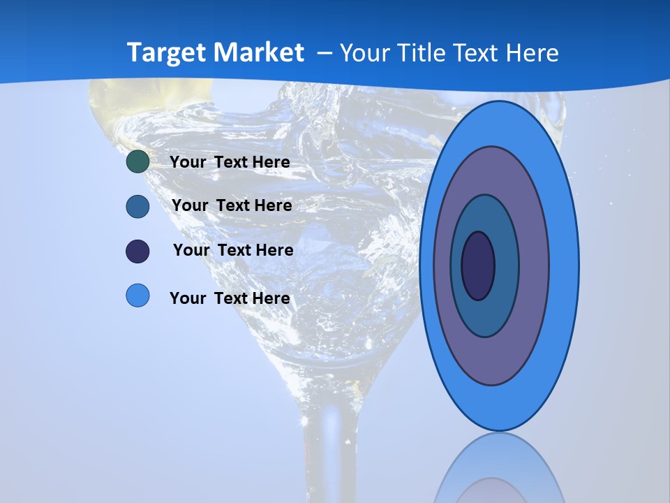 Refreshment Nature Gin PowerPoint Template