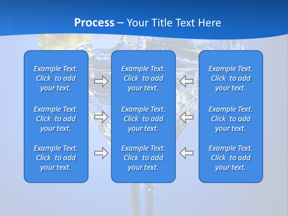 Refreshment Nature Gin PowerPoint Template