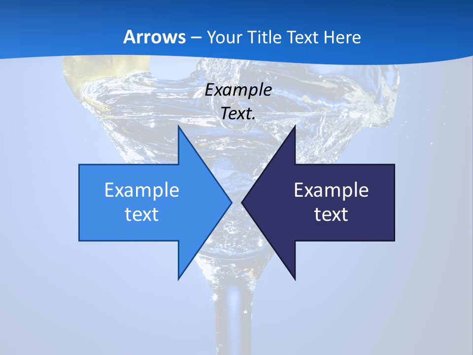 Refreshment Nature Gin PowerPoint Template