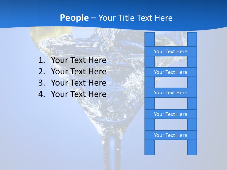 Refreshment Nature Gin PowerPoint Template