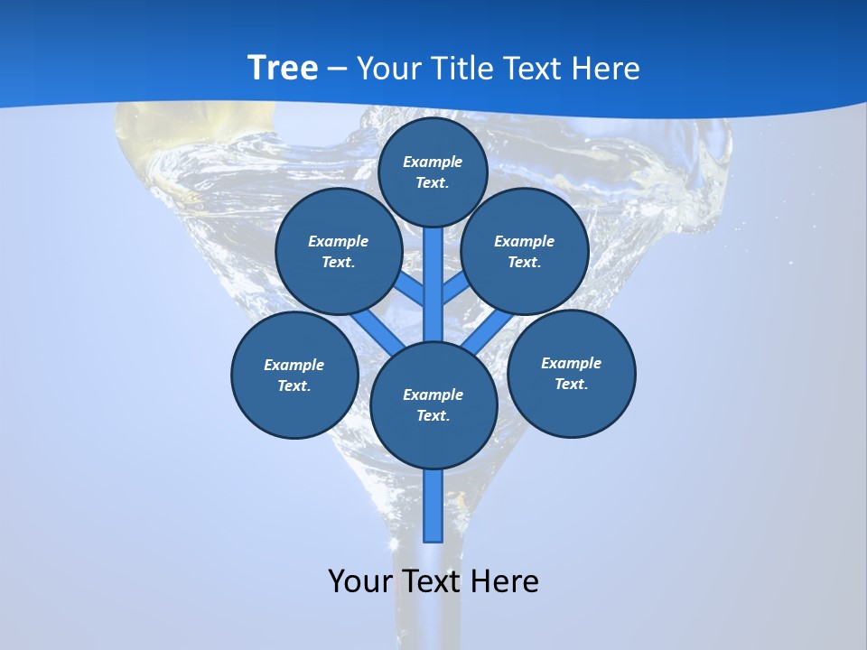 Refreshment Nature Gin PowerPoint Template
