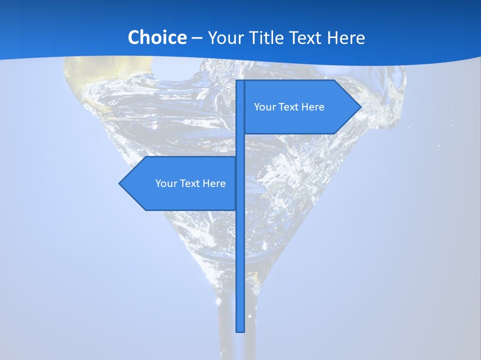 Refreshment Nature Gin PowerPoint Template