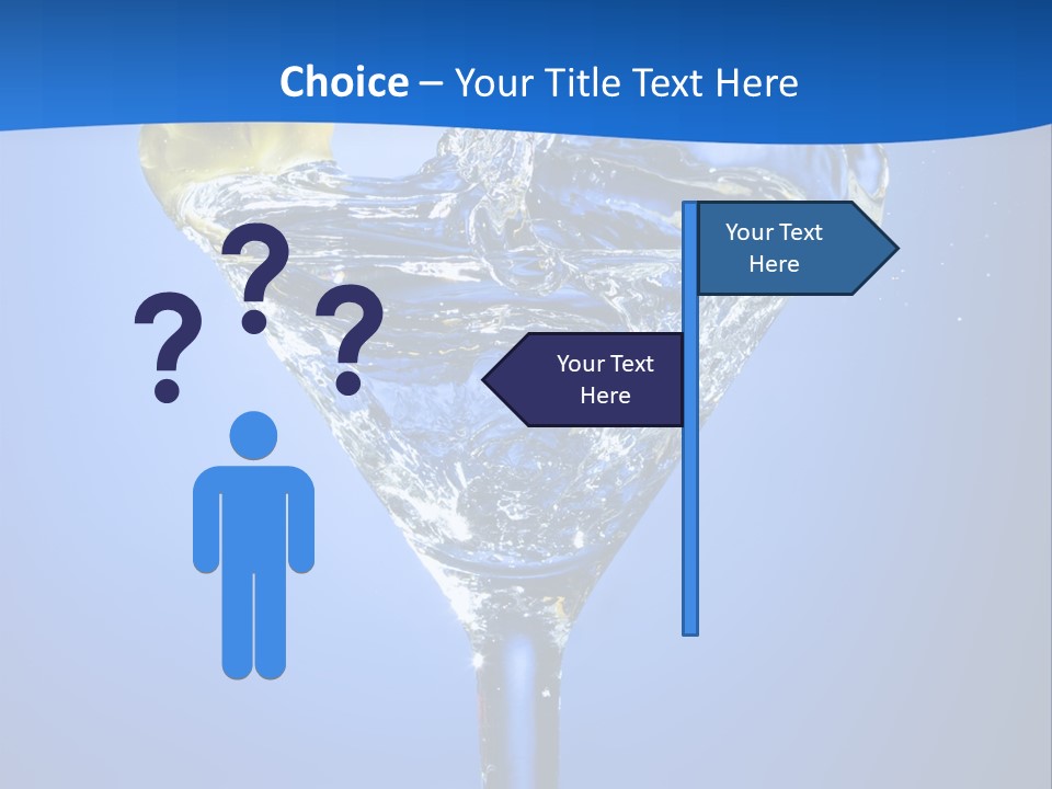 Refreshment Nature Gin PowerPoint Template