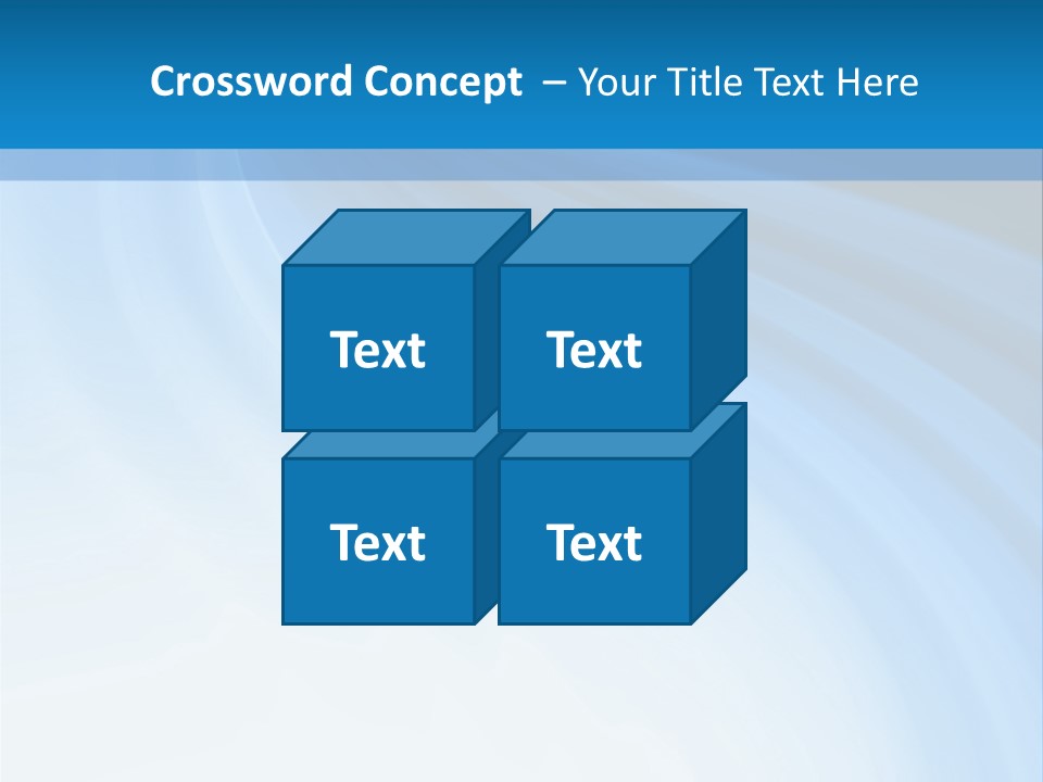 Blue Colors Creation PowerPoint Template