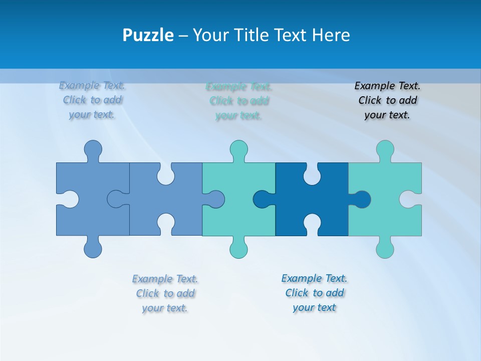 Blue Colors Creation PowerPoint Template