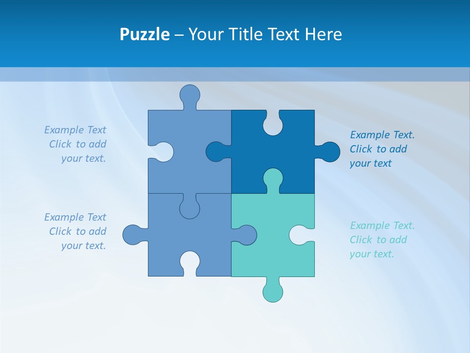 Blue Colors Creation PowerPoint Template
