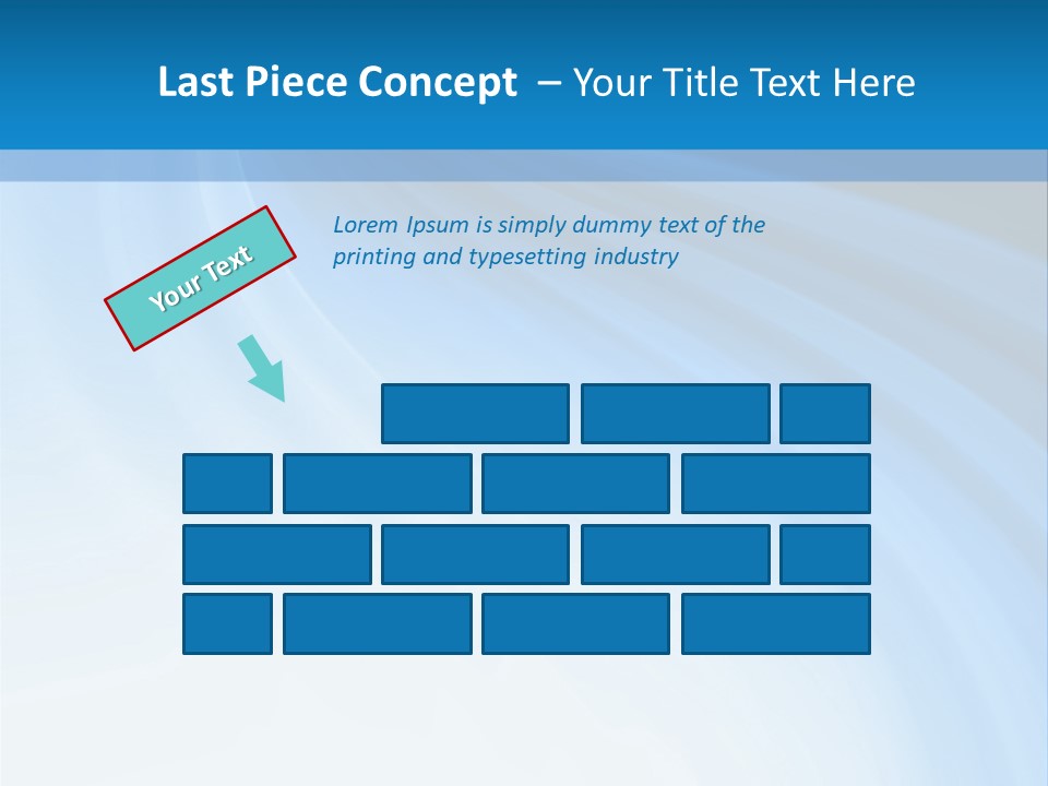 Blue Colors Creation PowerPoint Template
