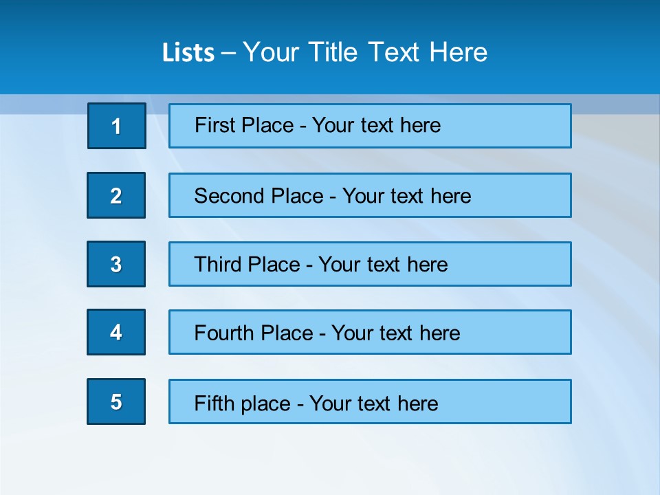 Blue Colors Creation PowerPoint Template