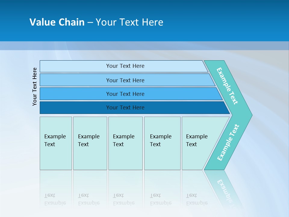 Blue Colors Creation PowerPoint Template