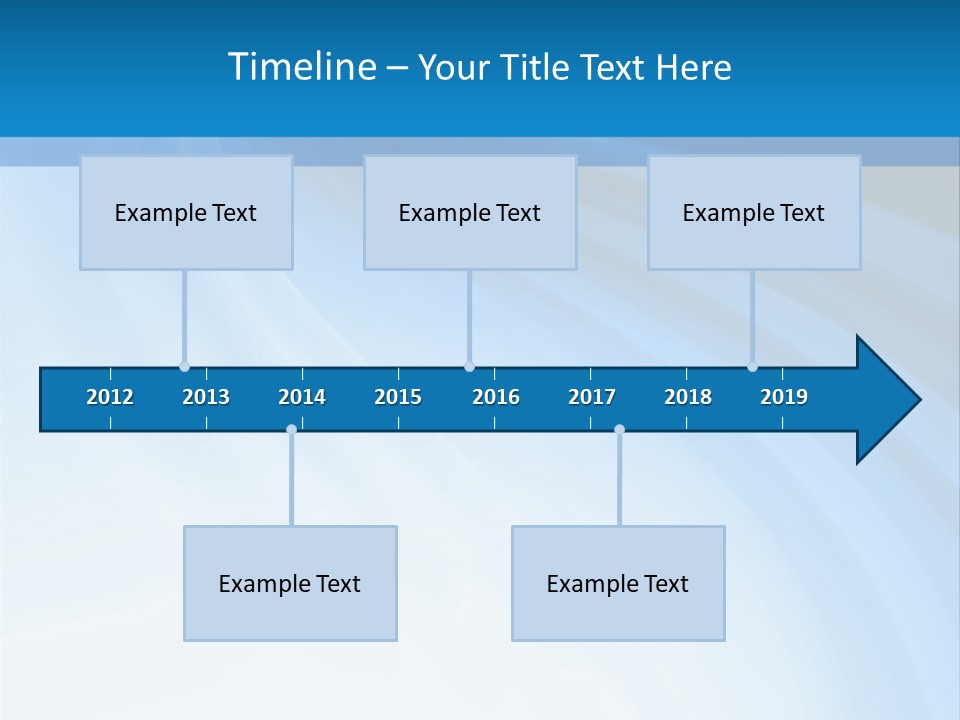 Blue Colors Creation PowerPoint Template