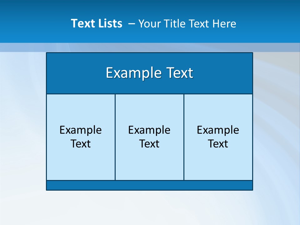 Blue Colors Creation PowerPoint Template