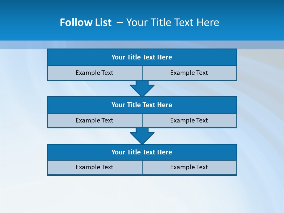 Blue Colors Creation PowerPoint Template